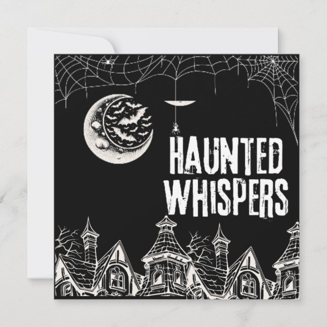 Invitation Conception Joyeux Halloween (Devant)