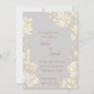 Invitation Conception sophistiquée