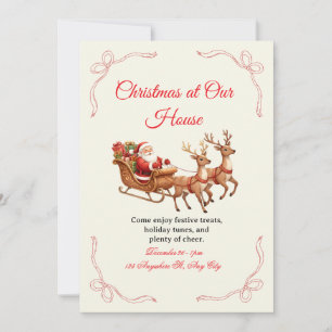 Invitation Conceptions d'invitations de Noël uniques – Créati