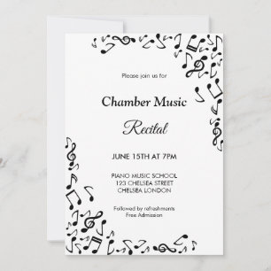 Invitation Concert de musique classique en chambre