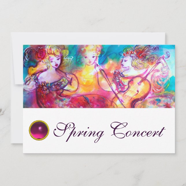 INVITATION CONCERT DE MUSIQUE PRINTANIÈRE HARMONY TRIO (Devant)
