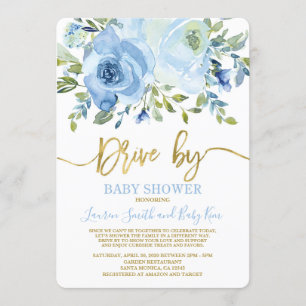 Invitation Conduite par Baby shower boy