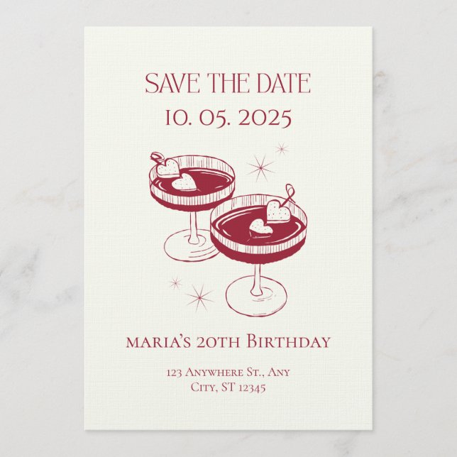 Invitation Confetti Explosion! Customizable Birthday Party In (Devant)
