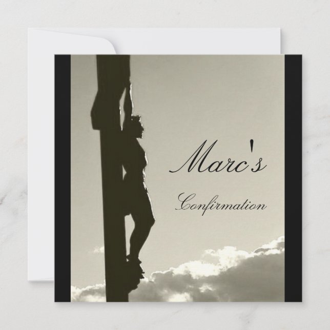 Invitation Confirmation de Marc (Devant)
