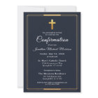 Confirmation Marine Blue Gold Photo Boy