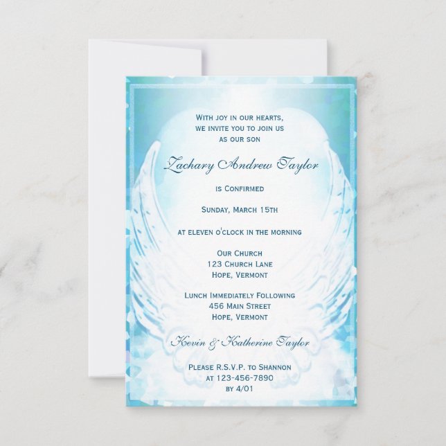 Invitation Confirmations (Devant)