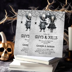 Invitation conjointe à une fête d'Halloween specta