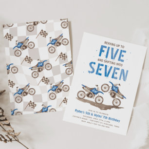 Invitation conjointe pour les 5 et 7 ans pour un a