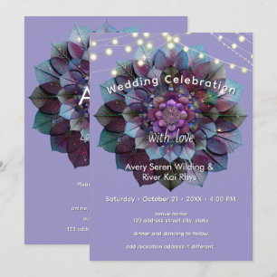Invitation Conseil des Feuilles   Mandala Art P&B