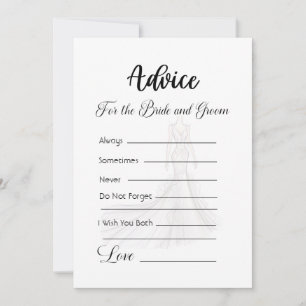 Invitation Conseil pour la robe de mariée et de Mariage de ch