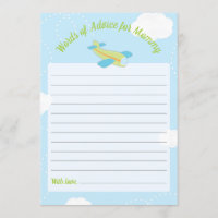 Conseils de Baby shower d'avion pour maman