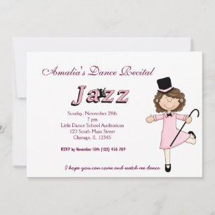 Invitation Considérant Danse