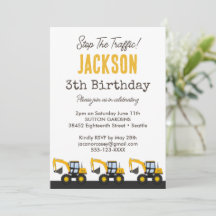 Construction Truck Birthday | Personalized Décor