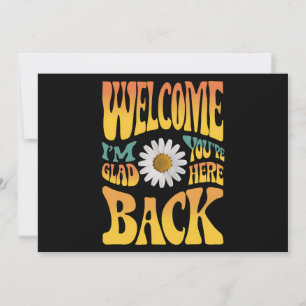 Invitation Content de Vous Revoir Professeur 