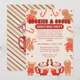 Invitation Cookies & Coca Christmas Party