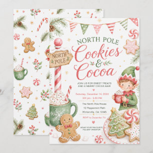 Invitation Cookies & Cocoa Pôle Nord