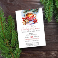 Cookies et cacao douche d'hiver nuptiale fête du t
