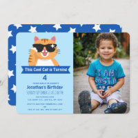 Cool Chat Funny mignon photo d'anniversaire de l'e