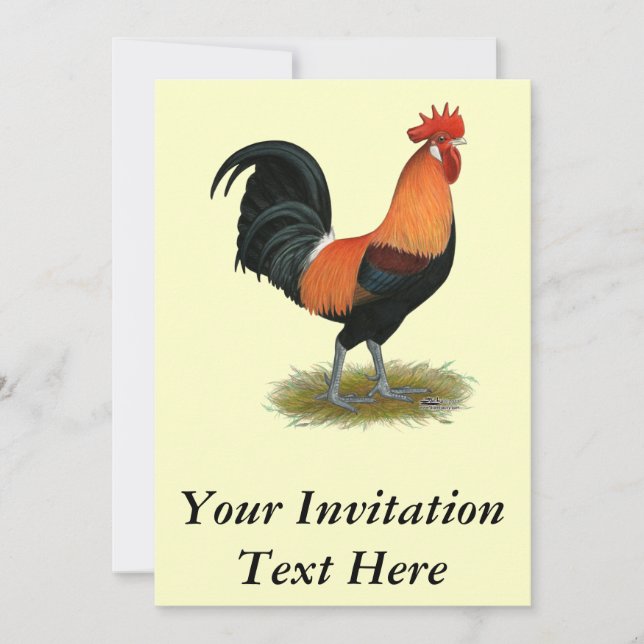 Invitation Coq Penedesenca (Devant)