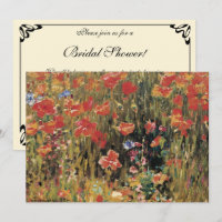 Coquelicots par Robert Vonnoh, Impressionnisme Vin