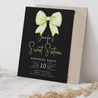 Coquette de chaux vert de la vache Script Sweet 16
