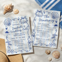 Coquillages et Cloches de Mariage Fête de Filles s