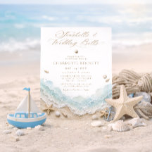 Coquillages et Cloches de Mariage Réception de Mar