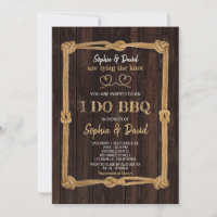 Corde Rustique Nous Tient Le Knot I DO BBQ