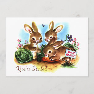 Invitation Correction de lapin