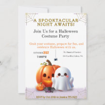 Costume de fête d'Halloween de fantôme et de citro