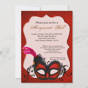 Invitation Costume d'Halloween