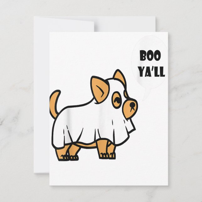 Invitation Costume d'Halloween 2020 - Corgi Chien Mème Chien  (Devant)