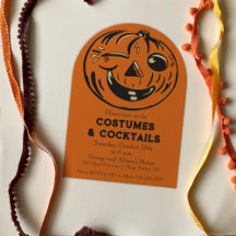 Costumes et cocktails Vintage Halloween Party