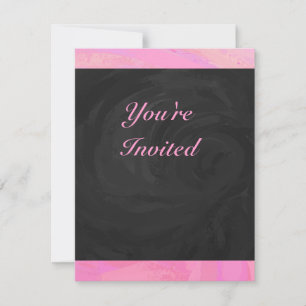 Invitation Coton Candy