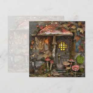 Invitation Cottagecore Fairy Moth Welcome Scrapbook Journal