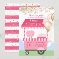 Cotton Candy Sweet Celebration Anniversaire
