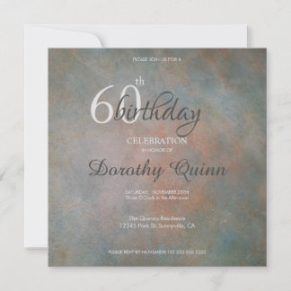 Invitation Coucher de soleil nuages personnalisables Annivers