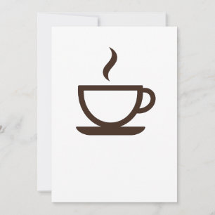 Invitation ☕ coupe de café minimaliste - Barista & Café Vibes