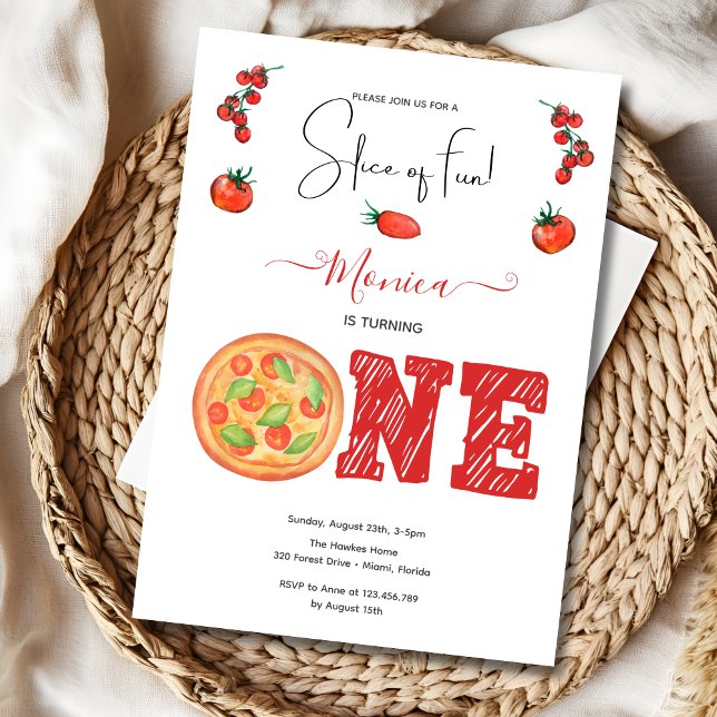 Invitation Coupe de plaisir, premier anniversaire (Créateur téléchargé)