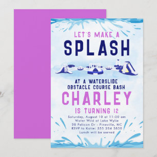 Invitation Cours d'obstacles aux glissements de terrain Invit