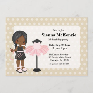 Invitation Couturière