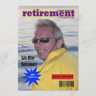 Invitation Couverture du magazine Retraite