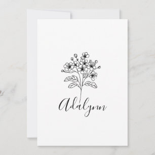 Invitation Couverture en polaire