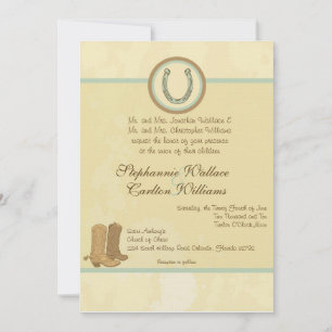 Invitation Cowboy