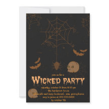 Crânes chauves-souris et araignées Fête d'Hallowee