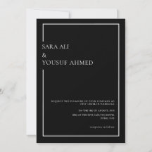 Cravate noire moderne minimaliste Script Mariage m