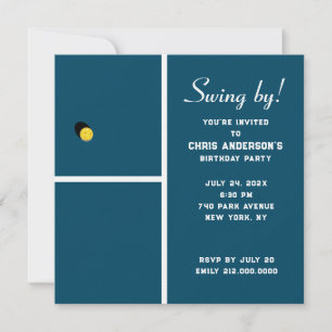 Invitation Creative Pickleball Party