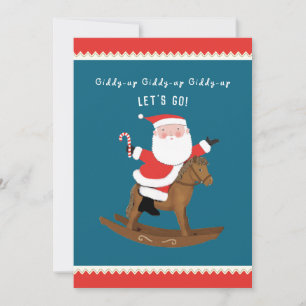 Invitation créative pour une fête de Noël