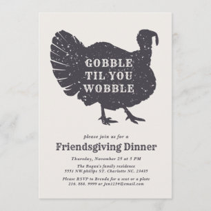 Invitation Créer Un Slogan Personnalisé Convivial Thanksgivin