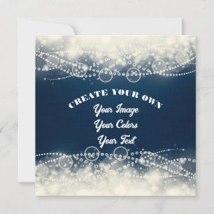 Invitation Créer votre propre Customisé